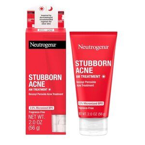 Neutrogena Stubborn Acne AM Face Treatment with 2.5% Micronized Benzoyl Peroxide